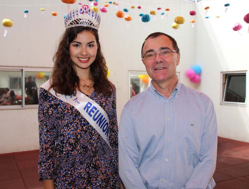 Avec Frédéric Auchet, président de Mascarin