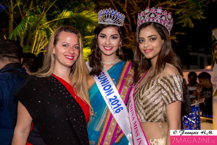 Miss India à La Réunion, accueillie par Ambre N'guyen