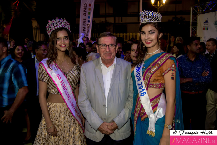 Miss India à La Réunion, accueillie par Ambre N'guyen