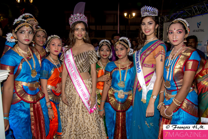 Miss India à La Réunion, accueillie par Ambre N'guyen
