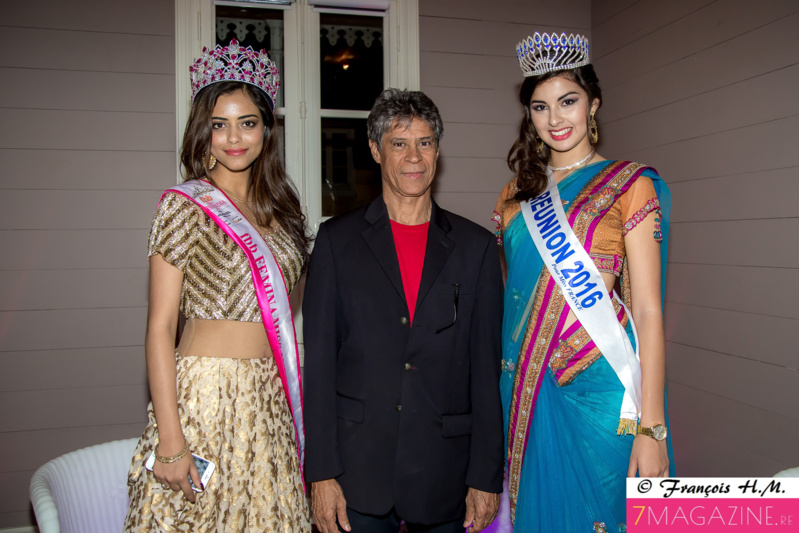 Miss India à La Réunion, accueillie par Ambre N'guyen