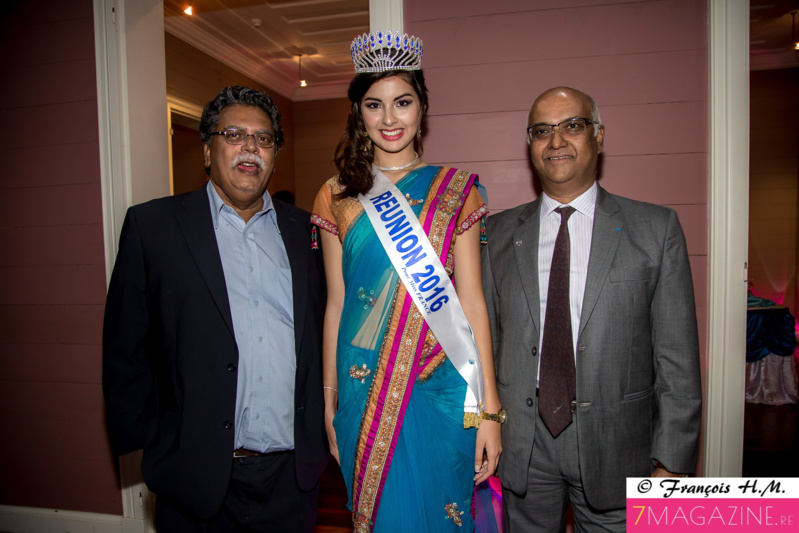 Miss India à La Réunion, accueillie par Ambre N'guyen
