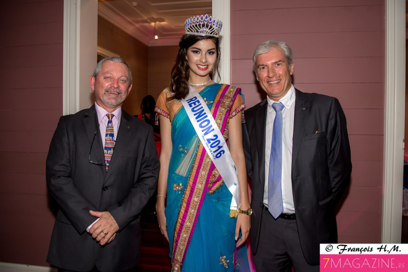 Miss India à La Réunion, accueillie par Ambre N'guyen
