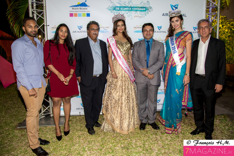 Miss India à La Réunion, accueillie par Ambre N'guyen