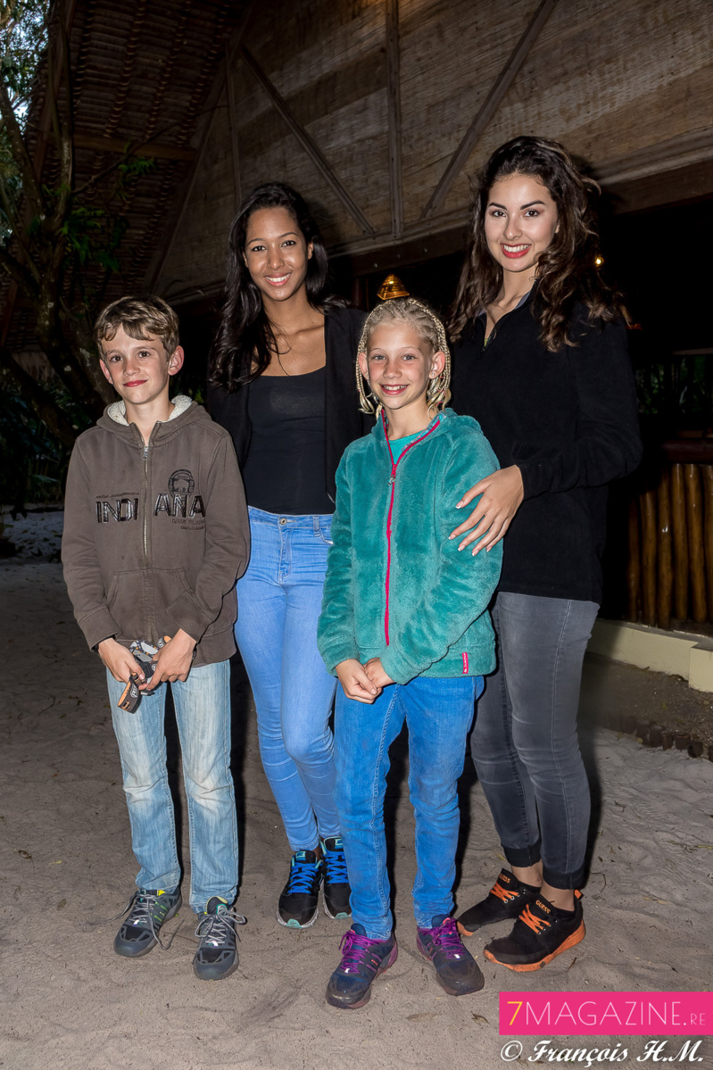 Les Miss ont rencontré plein de touristes sur place