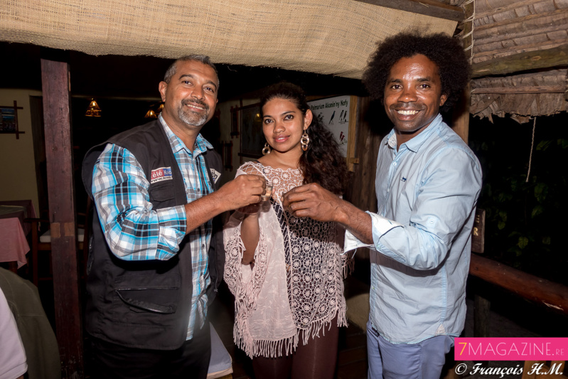 Thierry, Mia et Sylvain