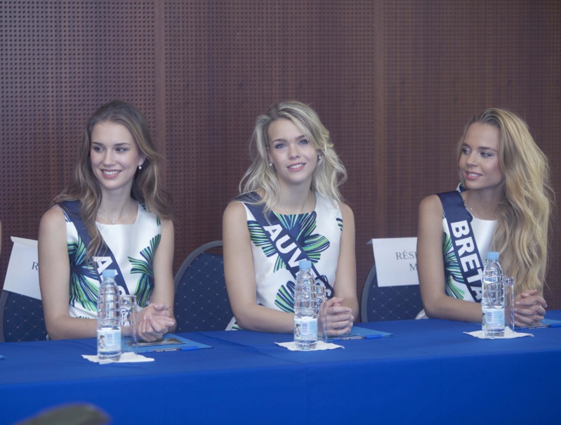 Les candidates Miss France 2017 au MOCA