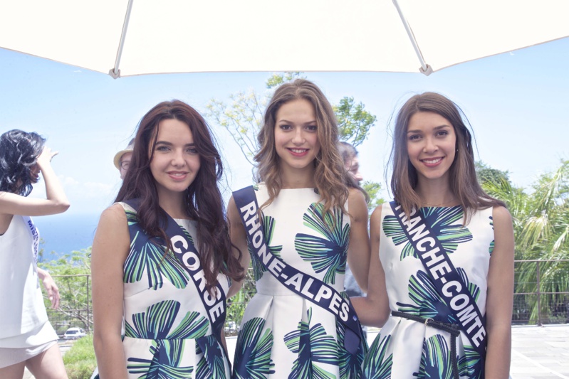 Les candidates Miss France 2017 au MOCA