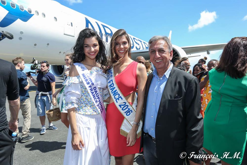 L'arrivée des candidates Miss France 2017 à La Réunion en photos