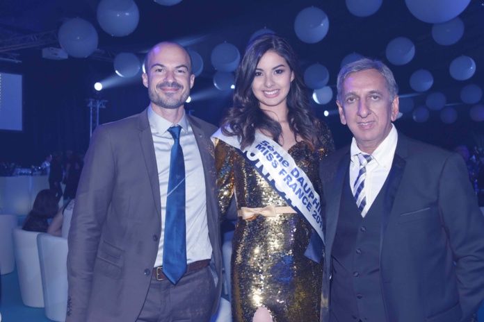 Willy Ethève, directeur de l'IRT (Ile de la Réunion Toursime), Ambre N'guyen et Aziz Patel