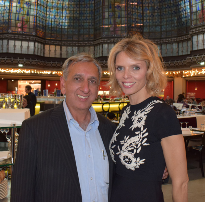 Aziz Patel, délégué Réunion, et Sylvie Tellier Aziz Patel, délégué Réunion, et Sylvie Tellier