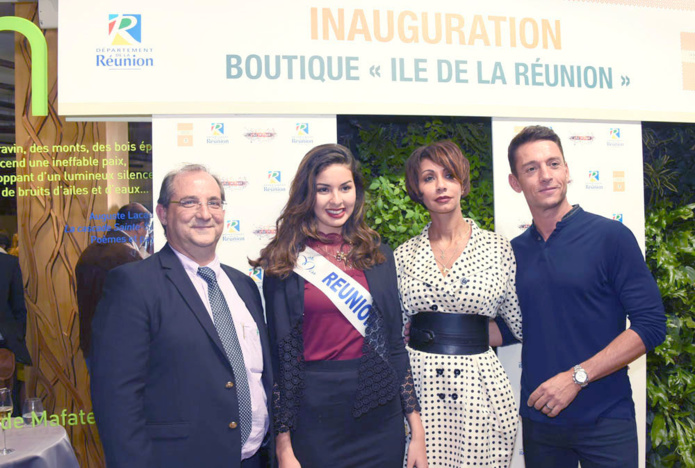 Stéphane Fouassin, président de l'IRT, Ambre N'guyen, Angélique Payet, secrétaire général de be aware, et le célèbre Stéphane Jobert Stéphane Fouassin, président de l'IRT, Ambre N'guyen, Angélique Payet, secrétaire général de be aware, et le célèbre Stéphane Jobert