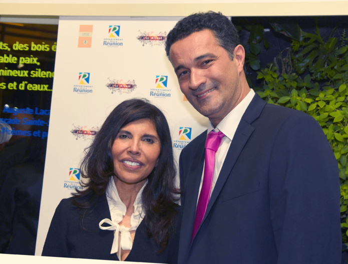 Nassimah Dindar et Stéphane Bijoux de France Télévisions Nassimah Dindar et Stéphane Bijoux de France Télévisions