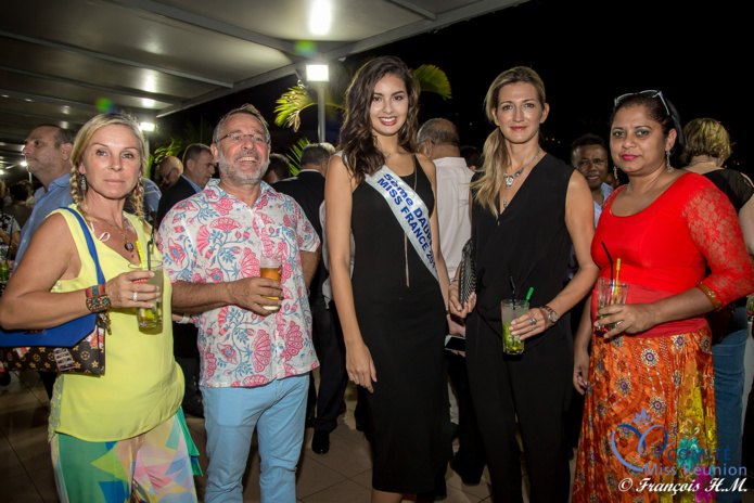 Christine et Philippe El-bez, Ambre N'guyen, Virginie Turonnet et Jimmye Coupou