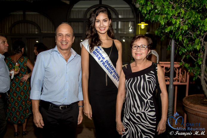 Miss Réunion à la "Swaré Kréol" de l'IAE