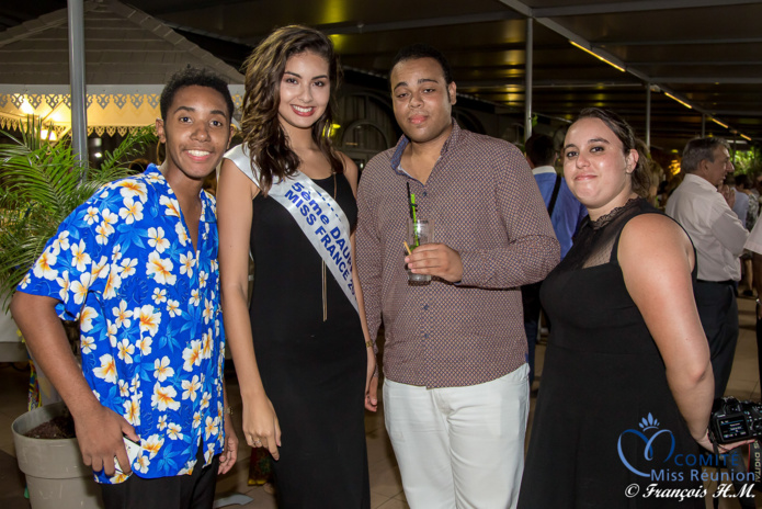 Miss Réunion à la "Swaré Kréol" de l'IAE