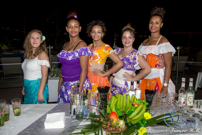 Miss Réunion à la "Swaré Kréol" de l'IAE