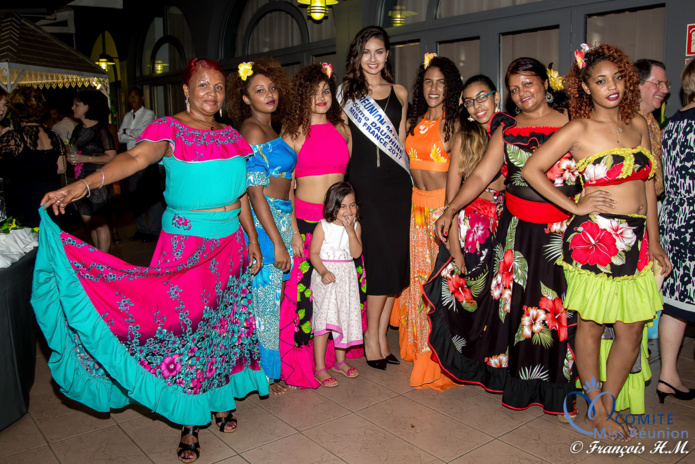 Miss Réunion à la "Swaré Kréol" de l'IAE