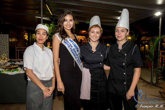 Miss Réunion à la "Swaré Kréol" de l'IAE