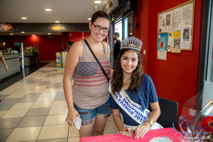Ambre N'guyen avec Soleil Réunion à Leclerc Ravine des Cabris Ambre N'guyen avec Soleil Réunion à Leclerc Ravine des Cabris