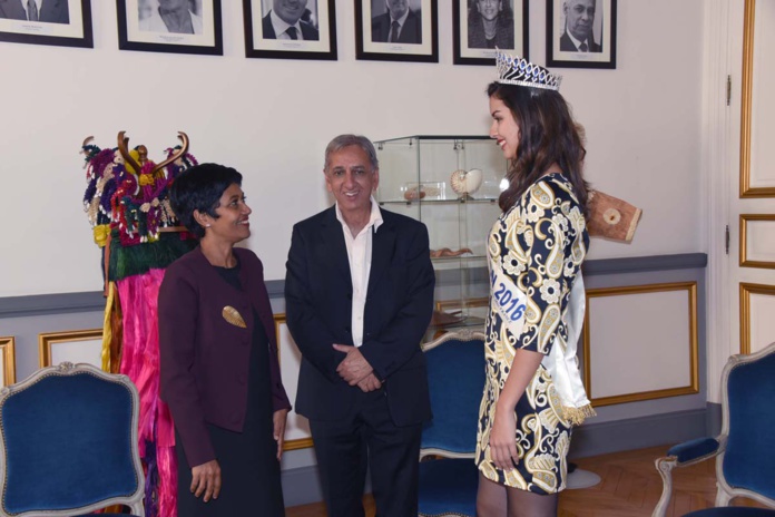 Une grande première pour une Miss Réunion... Une grande première pour une Miss Réunion...
