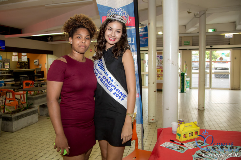 Ambre N'guyen avec Soleil Réunion au Score du Port Ambre N'guyen avec Soleil Réunion au Score du Port