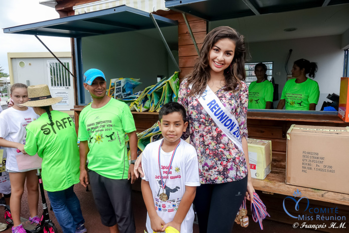 Miss Réunion à la Journée de la Trottinette Miss Réunion à la Journée de la Trottinette
