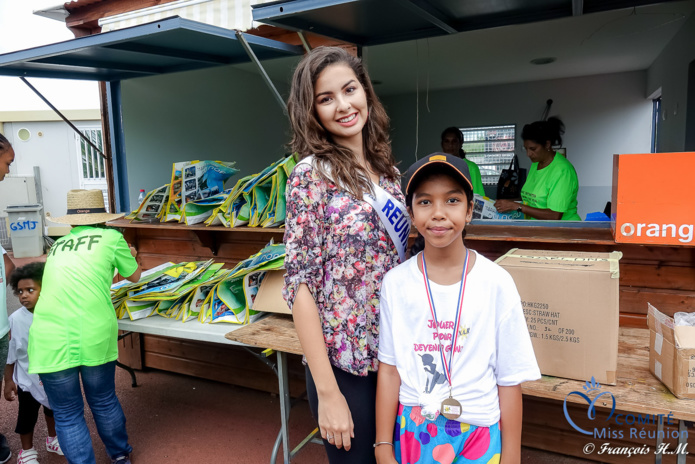 Miss Réunion à la Journée de la Trottinette Miss Réunion à la Journée de la Trottinette