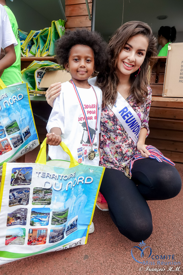Miss Réunion à la Journée de la Trottinette Miss Réunion à la Journée de la Trottinette