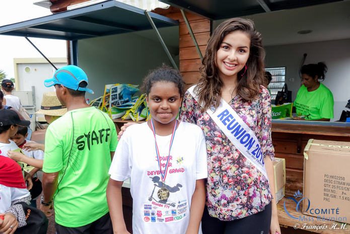 Miss Réunion à la Journée de la Trottinette Miss Réunion à la Journée de la Trottinette