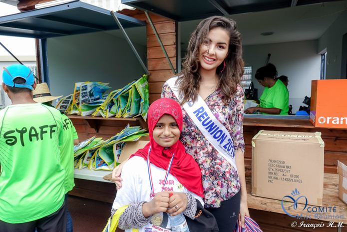 Miss Réunion à la Journée de la Trottinette
