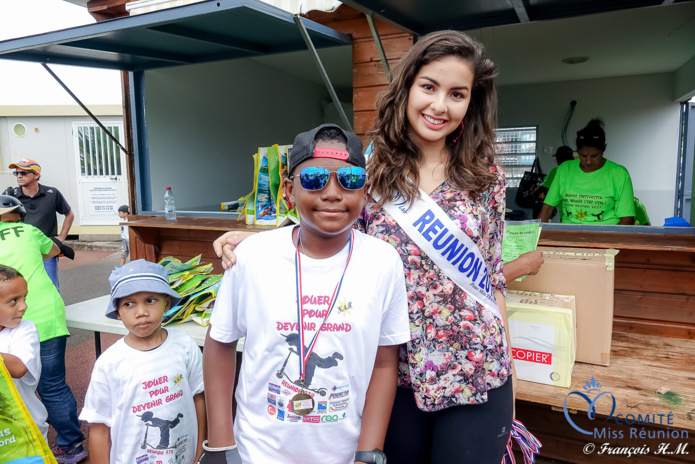 Miss Réunion à la Journée de la Trottinette