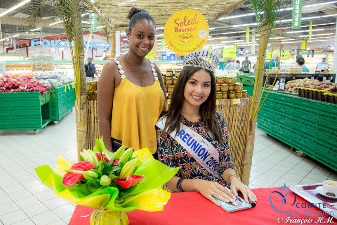 Avec Steffie, animatrice pour Soleil Réunion