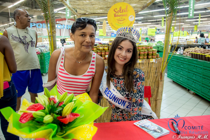 Ambre avec Soleil Réunion à Auchan Saint-Pierre Ambre avec Soleil Réunion à Auchan Saint-Pierre