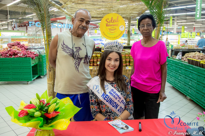 Ambre avec Soleil Réunion à Auchan Saint-Pierre Ambre avec Soleil Réunion à Auchan Saint-Pierre