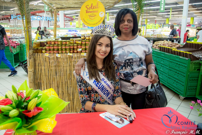 Ambre avec Soleil Réunion à Auchan Saint-Pierre Ambre avec Soleil Réunion à Auchan Saint-Pierre