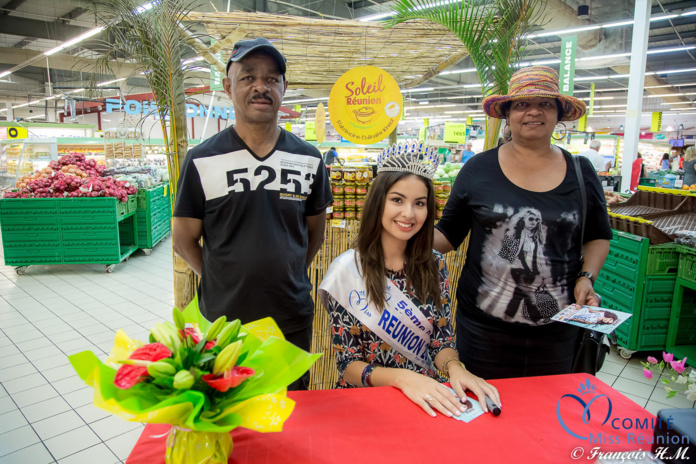 Ambre avec Soleil Réunion à Auchan Saint-Pierre Ambre avec Soleil Réunion à Auchan Saint-Pierre