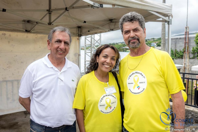 Aziz Patel, Marie-Alice Sinaman, et Daniel Pausé