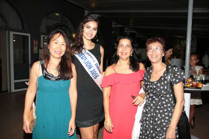 Avec Corine Jeanmougin et ses amies