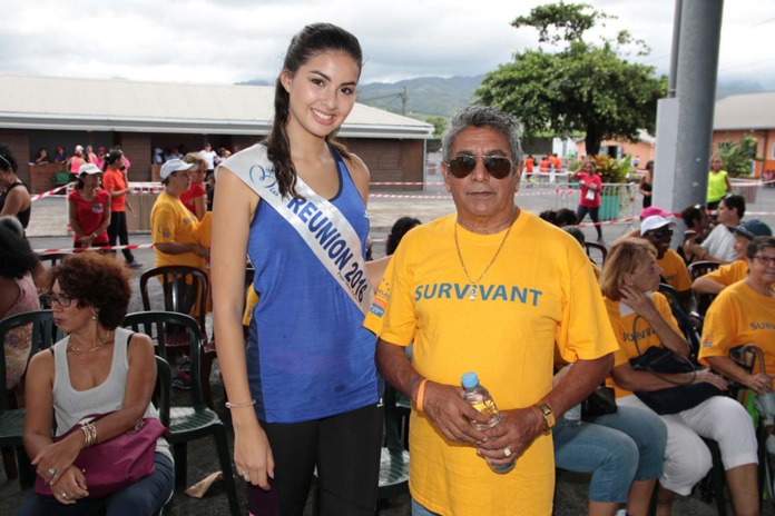 Contre le cancer: Miss Réunion marraine du Relais pour la vie