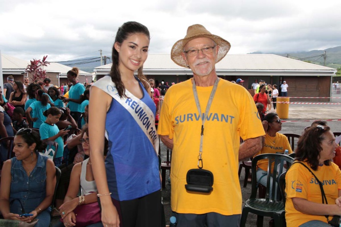 Contre le cancer: Miss Réunion marraine du Relais pour la vie
