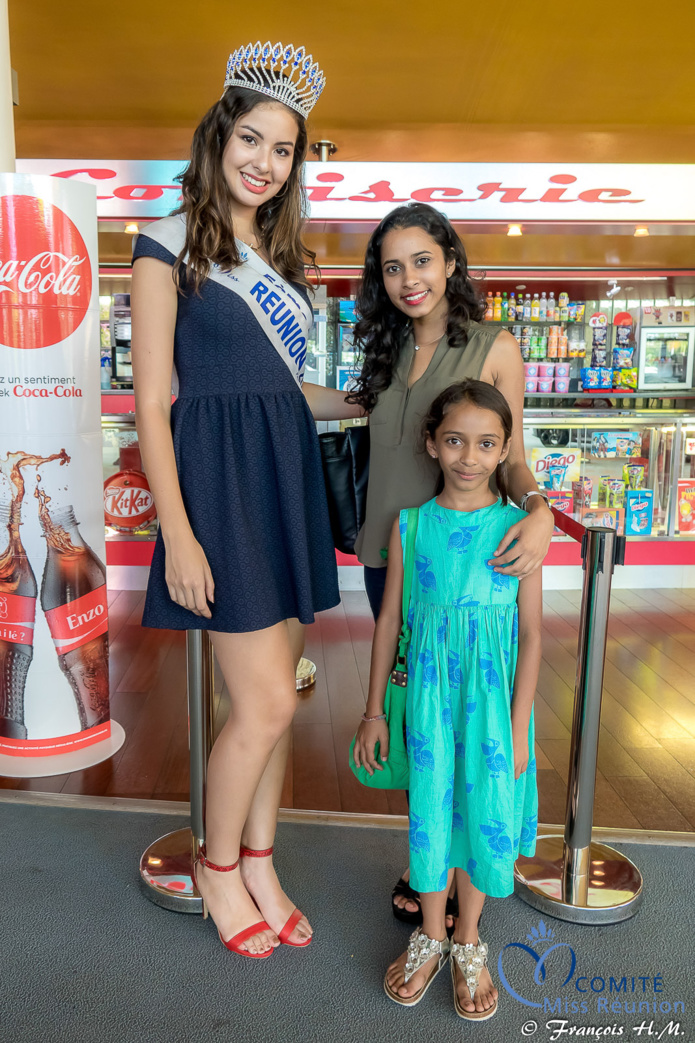 Tapis rouge à Cambaie pour les marmailles et Miss Réunion