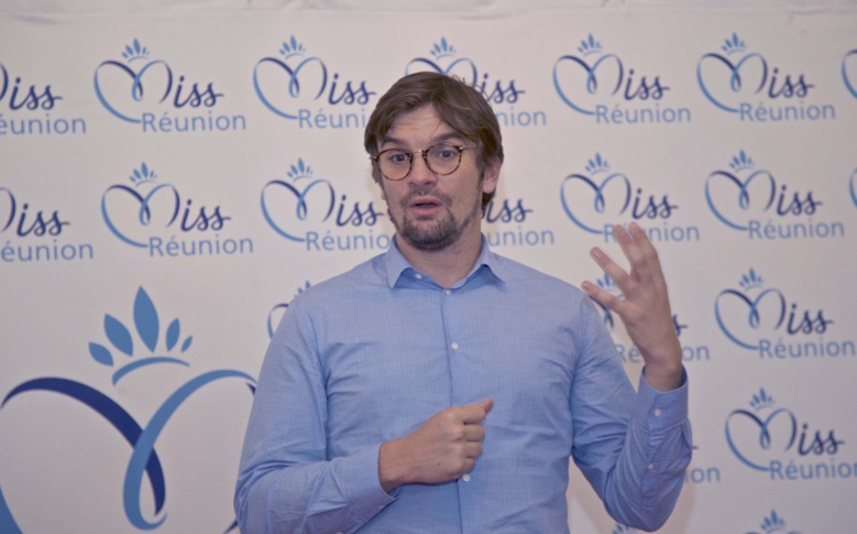 Nicolas Delacroix, directeur de l'antenne du groupe Antenne Réunion
