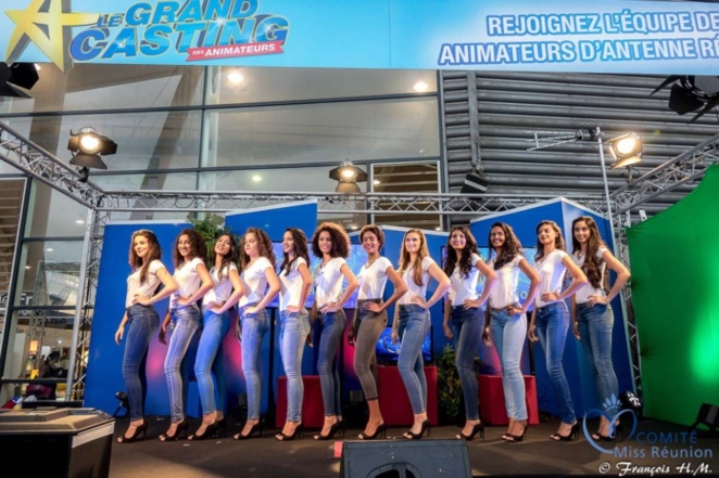 Sur le podium Antenne Réunion