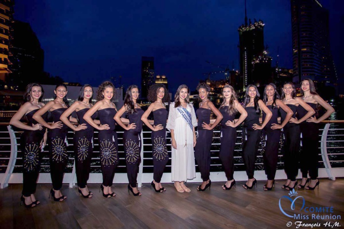 Avec Ambre N'guyen, Miss Réunion 2016 et 5ème dauphine Miss France 2017