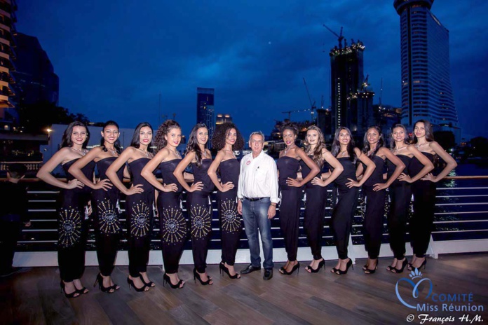 Avec Aziz Patel, délégué Miss France