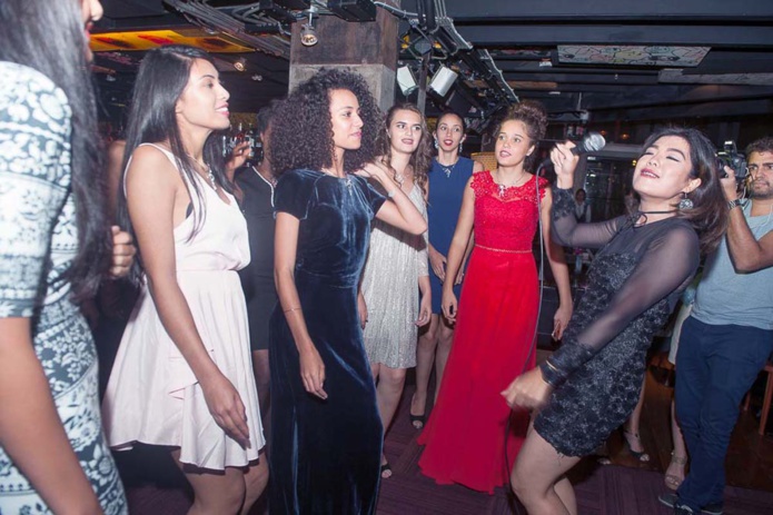 Les 12 candidates à la soirée Siam@Siam à Bangkok Les 12 candidates à la soirée Siam@Siam à Bangkok