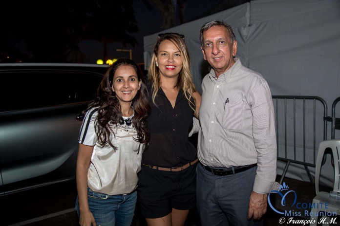 Amida Hussen, Laurence Grammont et Aziz Patel