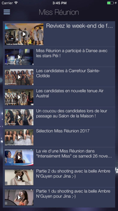Téléchargez l'application mobile Miss Réunion!