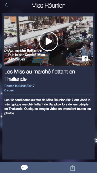 Téléchargez l'application mobile Miss Réunion!